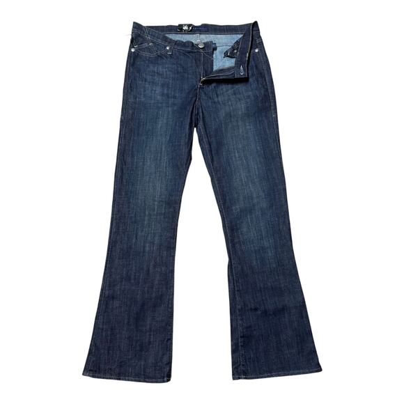 Rock & Republic Kasandra Bootcut Vintage Vinyl Dark Wash Jeans 14 - Picture 4 of 4